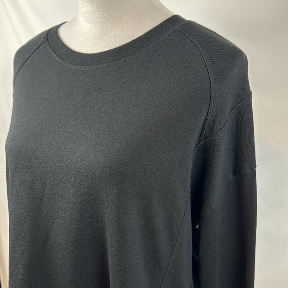 Sweaty Betty After Class Cotton Blend Cropped Black Sweatshirt Size‎ M - NEW - Picture 8 of 14